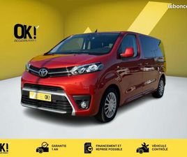 TOYOTA PROACE VERSO TOYOTA PROACE VERSO 2.0 D-4D 180 L1 EXECUTIVE BVA8 GPS CARPLAY ATTELAG