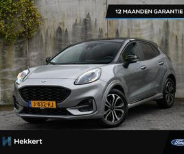 FORD PUMA ST FORD PUMA ST-LINE 1.0 ECOBOOST HYBRID 125PK B&O | ADAP. CRUISE | WINTER PACK | TREKHAAK | LANE KEEPING AID | DRAADLOOS OPLADEN