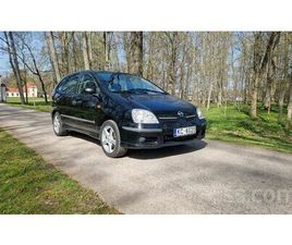 NISSAN ALMERA TINO, CENA 550 €. 2.2D 100KW. AR TA. EKONOMISKS, MAZ ĢENERATORS. JĀMAINA RŪSĒJIS. - SLUDINĀJUMI