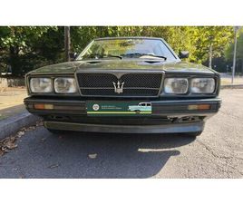 1988 MASERATI BITURBO GRIS MANUEL, 5 VITESSES CONDUITE À...