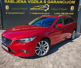 ⭐MAZDA 6 2.2D REVOLUTION◽NAVIGACIJA◽KAMERA◽RVM◽BOSE◽ REGISTRIRANA⭐, 2014 GOD.