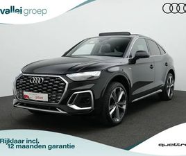 AUDI Q5 SPORTBACK 50 TFSI E 299 PK S-TRONIC S EDITION COMPETITION / S-LINE | PANORAMADAK | TREKHAAK | MATRIX LED | ACHTERUITRIJCAMERA | STOELVERWARMING