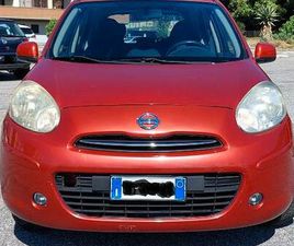 NISSAN MICRA 1.2 BENZINA 5 PORTE ROSSA