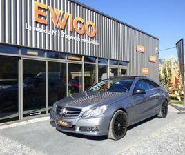 MERCEDES-BENZ CLASSE E COUPE 3.0 350 CDI ELEGANCE BVA