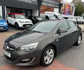 2014 VAUXHALL ASTRA 1.6 SRI (115PS) HATCHBACK AUTO