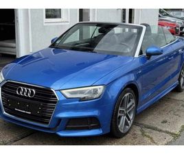 AUDI A3 CABRIOLET AUDI A3 CABRIO A3 CABRIO 2.0TDI S LINE
