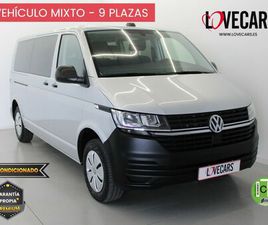 VOLKSWAGEN TRANSPORTER T6 VOLKSWAGEN TRANSPORTER 2.0 TDI T6 COMBI 9 LARGA 110