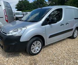 CITROEN BERLINGO VAN 2015 CITROEN BERLINGO 1.6 HDI 625 ENTERPRISE 75 PANEL VAN DIESEL MANUAL