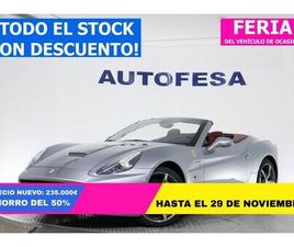 FERRARI CALIFORNIA FERRARI CALIFORNIA CALIFORNIA 4.3 V8 AUTO 490CV