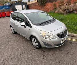 VAUXHALL MERIVA 1.4 16V EXCLUSIV MPV 5DR PETROL MANUAL EURO 5 (100 PS)