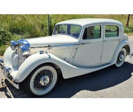 1939 JAGUAR SS 1 1/2 BLANC MANUEL, 4 VITESSES CONDUITE À...