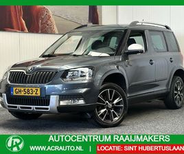 SKODA YETI OUTDOOR 1.4 TSI GREENTECK AMBITION NAVIGATIE CRUISE CONROL CLIMATE CONTROL BLUETOOTH TELEFOON ACHTERUITRIJCAMERA TREKHAAK ZEER MOOI !! BRGL