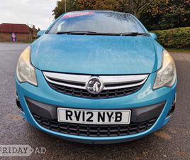 VAUXHALL CORSA VAUXHALL CORSA 2012
