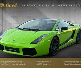 LAMBORGHINI GALLARDO SUPERLEGGERA LAMBORGHINI GALLARDO SUPERLEGGERA*1OF619*KAMERA*LIFT*CARBON*