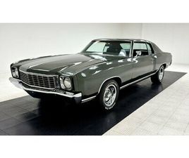 CHEVROLET MONTE CARLO 1972 CHEVROLET MONTE CARLO