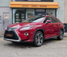 LEXUS RX RX 450H 3.5 450H 313CH HEV EXECUTIVE 4X4 AWD + ENTRETIENS LEXUS + ATTELAGE