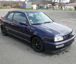 VOLKSWAGEN GOLF CABRIOLET VW GOLF 3 CABRIO ROLLING STONES | TÜV NEU | 1.8L 55 KW | ALUFELGE