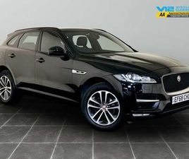 JAGUAR F-PACE 25T 2018 JAGUAR F-PACE 2.0 P250I R-SPORT AUTO AWD EURO 6 (START/STOP) 5DR AUTOMATIC SUV PETROL AUTOMATIC