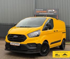 FORD TRANSIT CUSTOM 2021 FORD TRANSIT CUSTOM 2.0TDCI 340 L1H1 LEADER (130PS)(EU6DT)