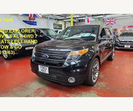 FORD EXPLORER 3.5 XLT 4WD 7 SEATS LEFT HAND STOW & GO