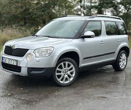 SKODA YETI SKODA YETI 2.0 TDI 4X4 ** 2X OPONY ** KRAJOWE ** 1 WLASCICIEL KATOWICE ZALĘSKA HALDA-BRYNÓW CZ. ZACH. • OLX.PL
