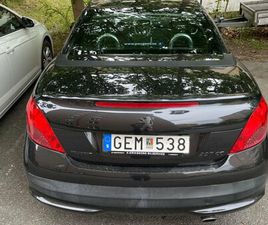 PEUGEOT 207 CC PEUGEOT 207 CC 1.6 VTI EURO 4