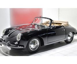 1961 PORSCHE 356 NOIR MANUEL, 4 VITESSES CONDUITE À GAUCH...