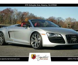 AUDI R8 SPYDER USED 2011 AUDI R8 5.2 QUATTRO SPYDER