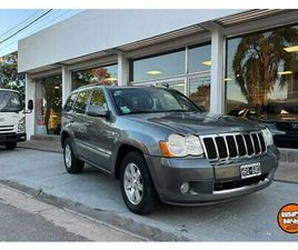 GRAND CHEROKEE LIMITED 4.7 V8 A/T 4X4 AÑO 2008, GRIS AMARRONADO. ACÉRCATE A ORIO HNOS, SAN GENARO, CONCESIONARIO OFICIAL JMC, ISUZU, KAMA CAMIONES