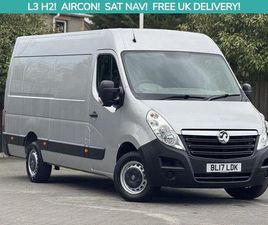 VAUXHALL MOVANO 2.3 CDTI 3500 BITURBO RWD L3 H2 EURO 6 (START/STOP) 5DR
