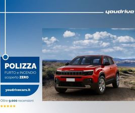 JEEP AVENGER AVENGER AVENGER 1.2 TURBO 100 CV ALTITUDE