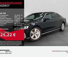 AUDI A8 L 60 TFSI AUDI A8 LANG 60 TFSIE Q NP151 PANO LM20 4XMASSAGE B&O