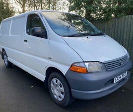 2004 TOYOTA HIACE 2.5 D-4D 300 GS 4DR PANEL VAN DIESEL MANUAL