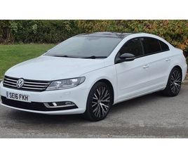 VOLKSWAGEN CC 2016 (16) - 2.0 TDI BLUEMOTION TECH GT BLACK EDITION SALOON 4DR DIESEL DSG EURO 6 (START/STOP)