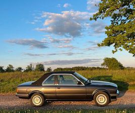 BMW 320I E30 BAUR CABRIO VFL 6 ZYLINDER SCHWARZ TAUSCH MÖGLICH