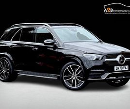 MERCEDES GLE GLE 450 3.0 GLE450H MHEV AMG LINE (PREMIUM PLUS) SUV 5DR PETROL G-TRONIC 4MATIC EURO 6 (START/STOP) (7 SEAT) (389 P
