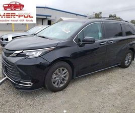 TOYOTA SIENNA TOYOTA SIENNA XLE 2022 2.5L 2.5 HYBRYDA 245KM