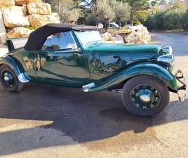 1938 CITROEN TRACTION CABRIOLET