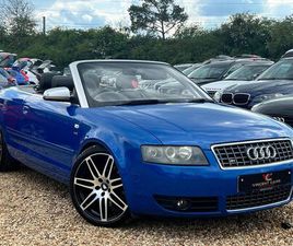 AUDI A4 CABRIOLET S4 2004 AUDI S4 CABRIOLET 4.2 QUATTRO AUTO