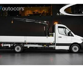 MERCEDES-BENZ SPRINTER CHASSI HIAB KRAN|LEASBAR |XL-LÄNGD