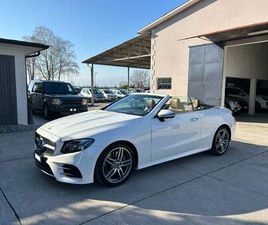 MERCEDES CLASSE E CABRIO E 350 D CABRIO PREMIUM PLUS AMG 4MATIC FULL EXTRA OPT.
