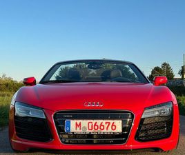 AUDI R8 SPYDER AUDI R8 SPYDER 5.2 FSI QUATTRO