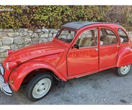 CITROEN 2CV 2CH ROUGE