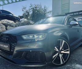 AUDI A3 BERLINA RS3 AUDI RS3 BERLINE 2.5 TFSI DAZA 400CH QUATTRO + TOIT OUVRANT + LIGNE RS + DECATA + CARPLAY + GARANTIE 12 MOIS