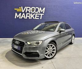 AUDI A3 BERLINE 1.8 TFSI 180 CH S-TRONIC 6 QUATTRO S LINE / SUIVI COMPLET / T.O