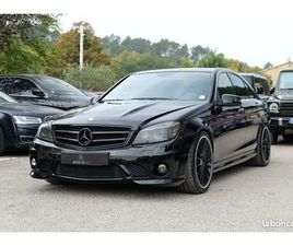 MERCEDES BENZ C63 AMG 457 CH W204 FULL BLACK FULL SUIVI MERCEDES FRANCAIS
