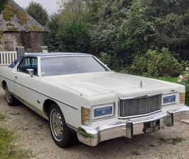 VOITURE COLLECTION MERCURY MARQUIS