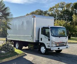 USED 2016 ISUZU NRR 16-FOOT CUBE VAN WITH POWER TAILGATE - DIESEL