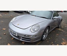 PORSCHE 911 CABRIOLET 997 CARRERA 4S 3.8 997 CARRERA 4S CABRIOLET PETROL MANUAL WITH COCOA INTERIOR (285 G/KM, 350 BHP)