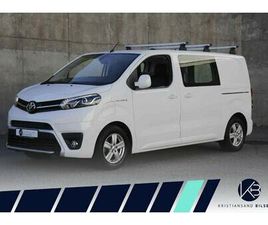 TOYOTA PROACE ELECTRIC 50KWT COMFORT|L1H1|2 X SKYVEDØR|TECTYLERT